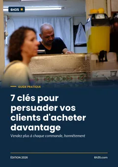 Couverture du guide 7 clés pour persuader vos clients d'acheter davantage