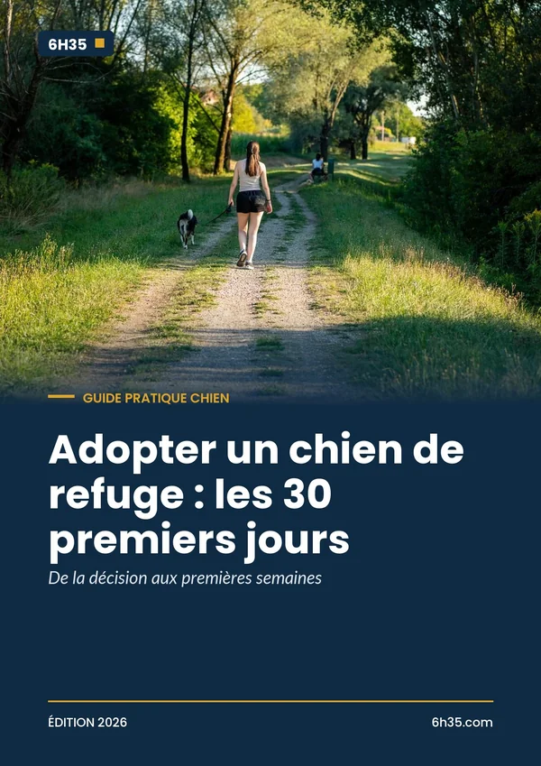 Adopter un chien de refuge : les 30 premiers jours