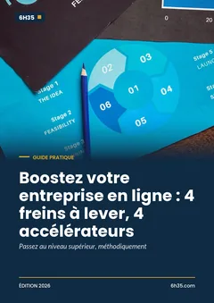 Couverture du guide Boostez votre entreprise en ligne : 4 freins à lever, 4 accélérateurs