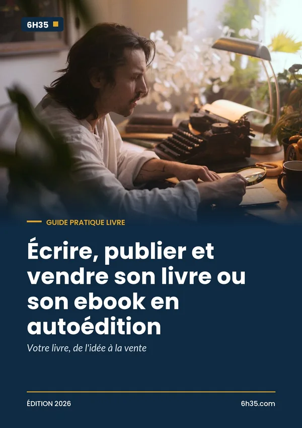 Couverture du guide Écrire, publier et vendre son livre ou son ebook en autoédition