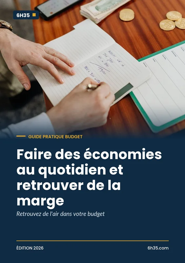 Couverture du guide Faire des économies au quotidien et retrouver de la marge