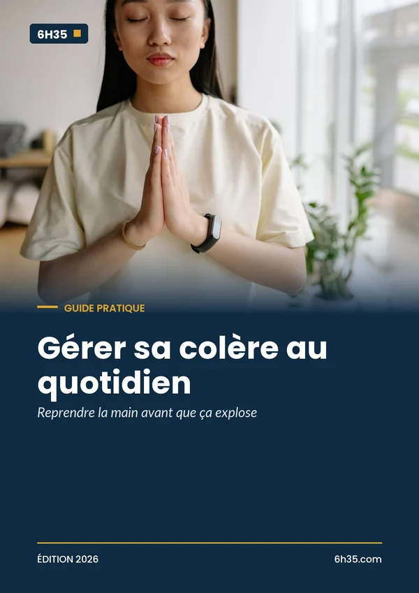 Couverture du guide Gérer sa colère au quotidien