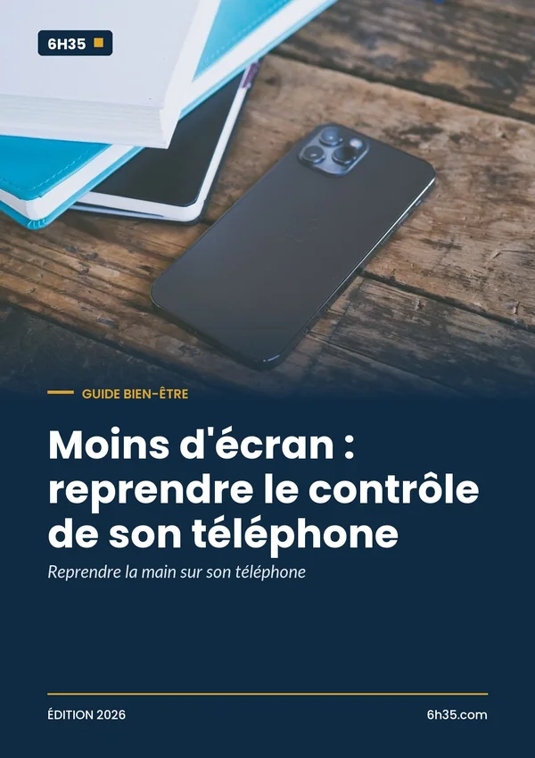 Moins d'écran : reprendre le contrôle de son téléphone