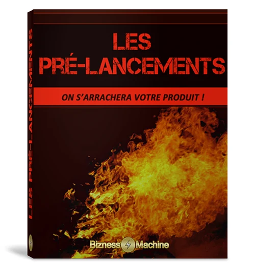Couverture de l’ebook Les pré-lancements