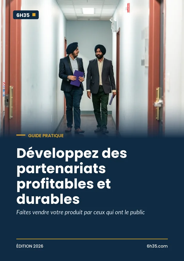 Couverture du guide Développez des partenariats profitables et durables