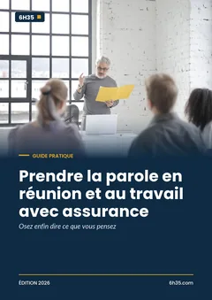 Couverture du guide Prendre la parole en réunion et au travail avec assurance