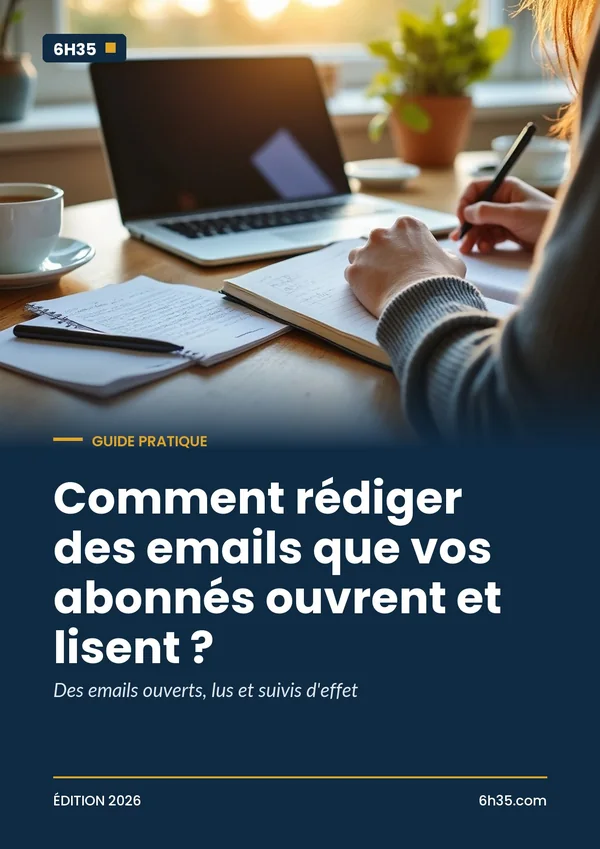 Couverture du guide Comment rédiger des emails que vos abonnés ouvrent et lisent ?