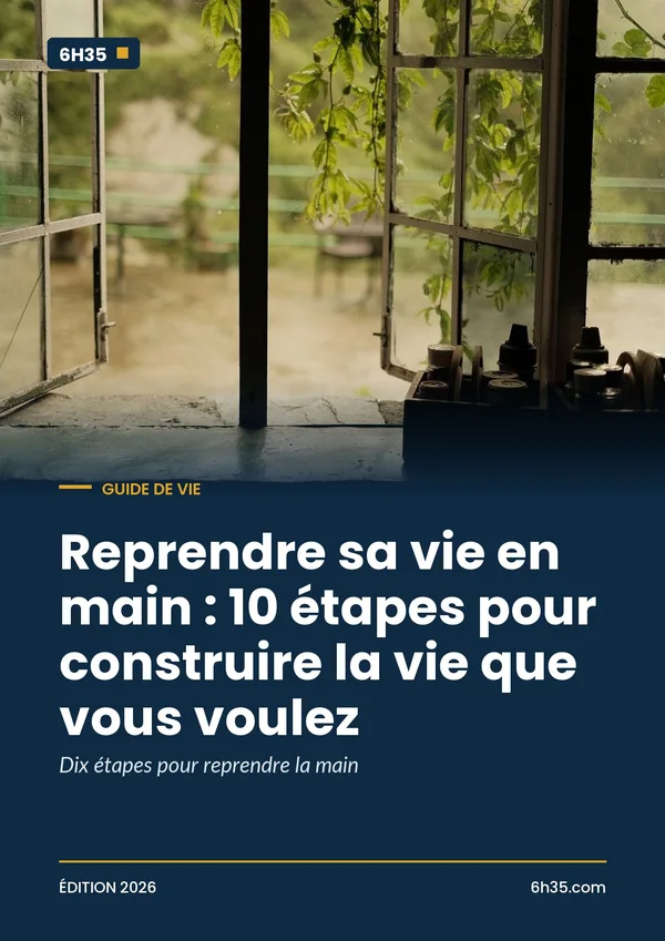 Couverture du guide Reprendre sa vie en main : 10 étapes pour construire la vie que vous voulez