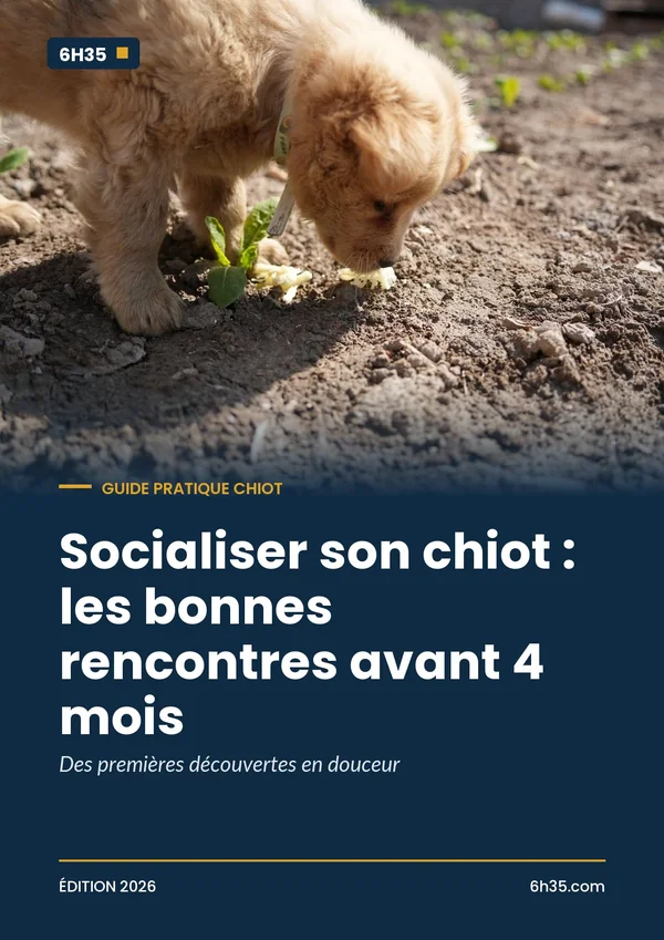 Socialiser son chiot : les bonnes rencontres avant 4 mois
