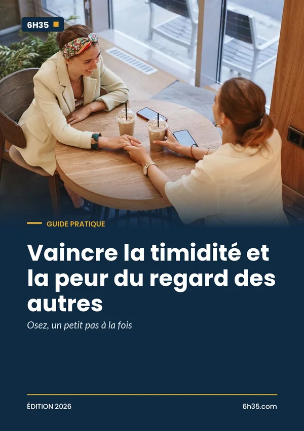 Couverture du guide Vaincre la timidité et la peur du regard des autres