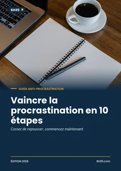 Couverture du guide Vaincre la procrastination en 10 étapes